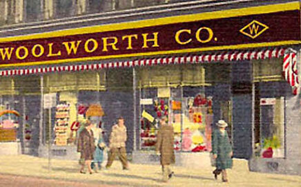 Picture of an old Woolworth store